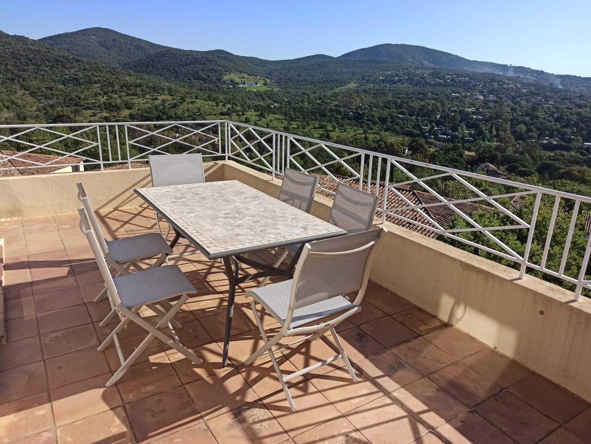 Les Restanques, Bastides Vue Golfe Saint Tropez Apartamento Grimaud Exterior foto