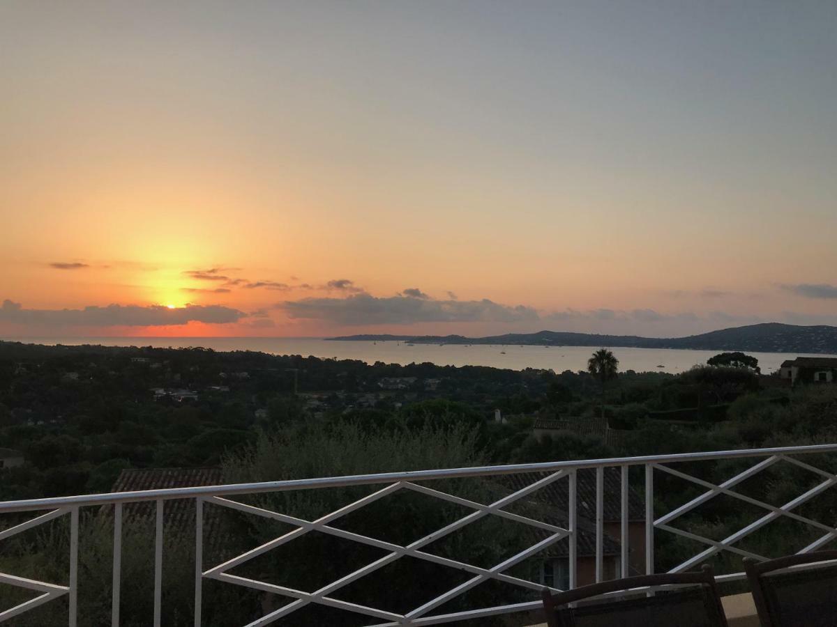 Les Restanques, Bastides Vue Golfe Saint Tropez Apartamento Grimaud Exterior foto